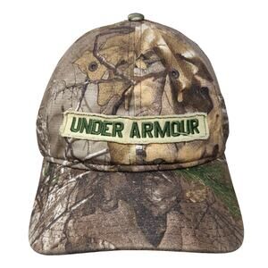 Under Armour Fitted Baseball Hat Multicolor XL Camo Outdoor Hunting